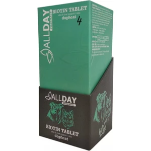Allday 75GR  Biotin Tablet   Dog-Cat 4
