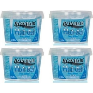 Bonhaır Jöle 140 ml Islak Sert Mavi 4'lü 008690021108056