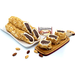 Pirinç Fıstık Kaplamalı Çikolata Dolgulu Lokum 250 gr