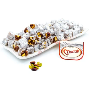 Pudra Şekerli Antep Fıstıklı Mini Lokum 500 gr