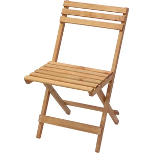 Apak Ahşap Ahşap Katlanır Sandalye Bahçe Mutfak Balkon Kamp Sandalyesi
