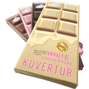 Dr. Gusto Dörtlü Kuvertür Çikolata (200 G x 4)