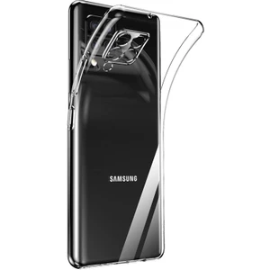 Samsung Galaxy M12 Kılıf Kamera Korumalı Şeffaf Silikon Renksiz