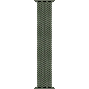 Örgü Solo Loop Kordon, Seri 10 42mm, Seri 9/8/7/6/SE/5/4/3 Apple Watch ile Uyumlu - 41mm 40mm 38mm Uyumlu Medium Mint