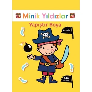 Minik Yıldızlar Korsanlar Yapıştır Boya