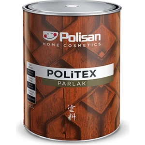 Politex Vernikli Parlak - Kestane - 2,5 Lt