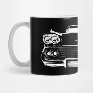 1958 Bel Air White Kupa Bardak