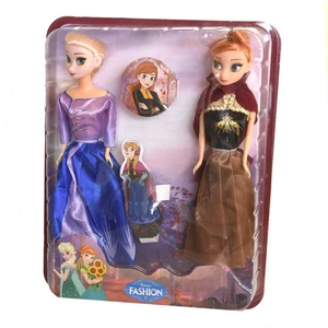 Disney Frozen Frozen Karlar Ülkesi Elsa ve Anna Karakter Seti 29 cm