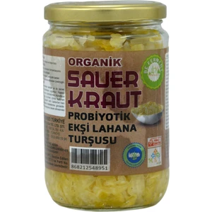 Organik Sade Saurkraut Ekşi Lahana Turşusu 660 gr