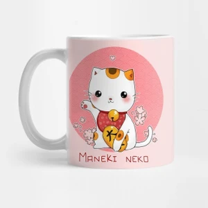 Maneki Neko Kupa Bardak