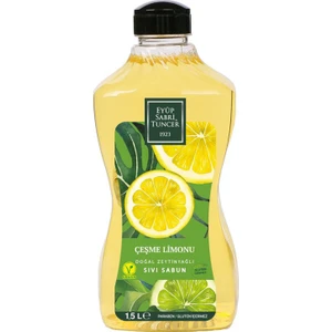 Eyüp Sabri Tuncer Çeşme Limonu Doğal Zeytinyağlı Sıvı Sabun 1.5 Lt