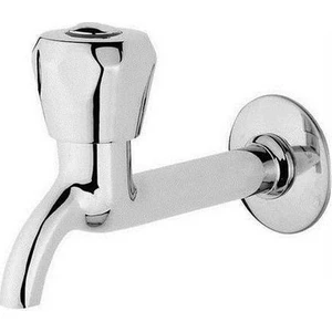 Topaç Krom Uzun Musluk Bahçe Lavabo Musluğu Pirinç Gövde