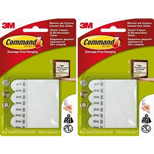 Command Küçük Boy Cırt Bant 2li Set