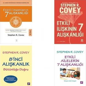 Etkili İnsanların 7 Alışkanlığı - Etkili İlişkinin 7 Alışkanlığı - Etkili Ailelerin 7 Alışkanlığı - 8'inci Alışkanlık Bütünlüğe Doğru - Stephen R. Covey
