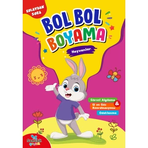 Sancak Çocuk Bol Bol Boyama - Hayvanlar
