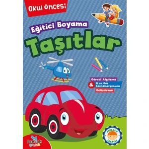 Sancak Çocuk Eğitici Boyama - Taşıtlar