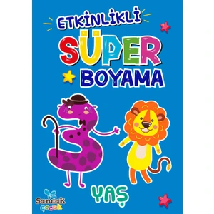 Sancak Çocuk Etkinlikli Süper Boyama 3 Yaş Üstü