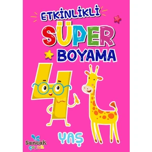 Sancak Çocuk Etkinlikli Süper Boyama 4 Yaş Üstü