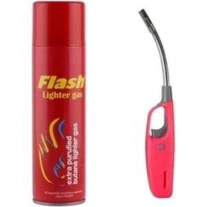 Ocak Çakmağı + Flash Çakmak Gazı 270 ml