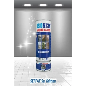 Isonem Liquid Glass (Sıvı Cam) Şeffaf Zemin Su Yalıtımı 2kg