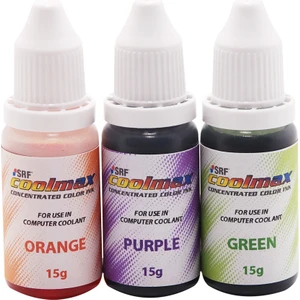 SRF Coolmax Konsantre Mürekkep 3X15G (Turuncu-Mor-Yeşil)