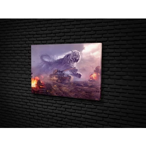Tablo 360  Tiger Tank Kanvas Tablo