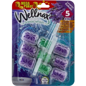 Wellnax Breeze Refresh Wc & Klozet Blok Lavanta Tazeliği Mega Paket x1