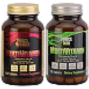 Force Nutrition Multivitamin Men&women 120 Tablet 2 Kutu