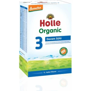 Organik 3 Bebek Devam Sütü Büyüme 600 gr