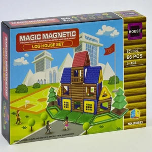 Magnetic 66 Parça Çiftlik Evi Magnetik JH8853