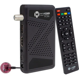 Natural Plus Full Hd + USB Mini Hd Uydu Alıcısı Tkgsli + Youtubelu (3041) Yeni