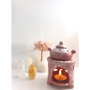 Çaydanlık Buhurdanlık ( Pembe )