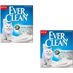 Ever Clean Total Cover Koku Önleyici Kedi Kumu 6 lt x 2