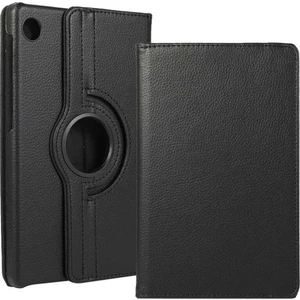 Lenovo Tab M10 TB-X306F 10.1" Dönerli Standl Kılıf 360 Derece Dönerli Standlı Siyah