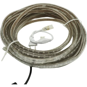 - Tak Kullan Hortum Şerit LED Işık 3 Çip Fişli 5 Metre 220 V
