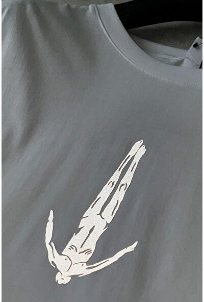 Valiberta Reflektörlü Human Oversize T-Shirt