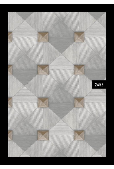 Kağıt Sepetim Wall 212 Natural Collection 2653 Geometrik Desenli 5,3m2 Duvar Kağıdı
