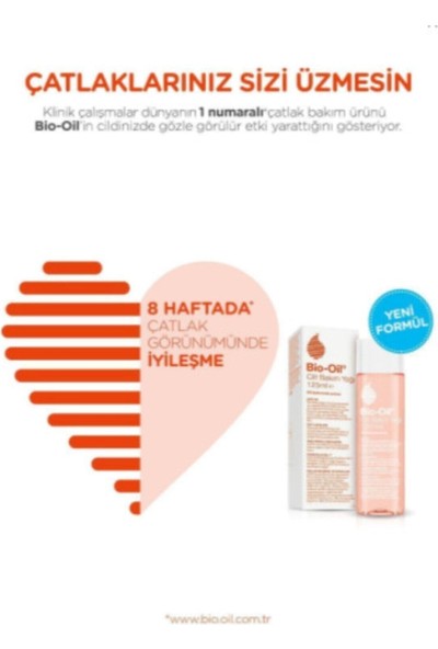 Bio-Oil Nemlendirici Cilt Bakım Yağı & Çatlaklara Karşı Etkili 125 ml - Yeni Formül