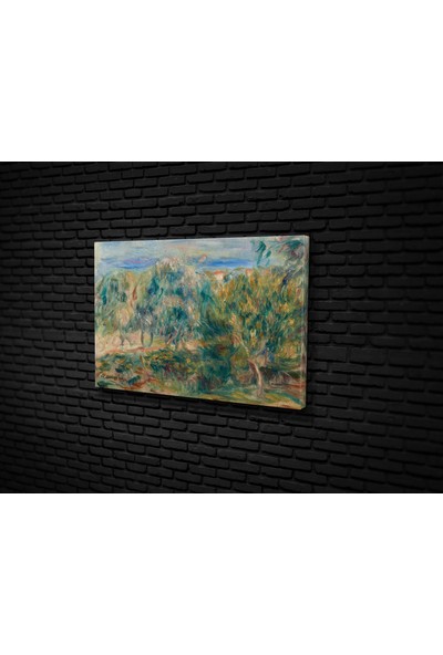 Tablo 360 Renoir- Paysage A Cagnes Kanvas Tablo
