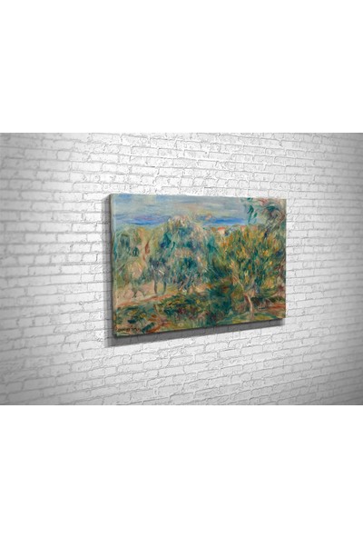 Tablo 360 Renoir- Paysage A Cagnes Kanvas Tablo