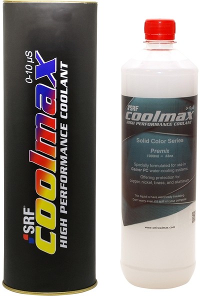 Srf Coolmax Bilgisayar Soğutma Sıvısı 1lt Opak Beyaz