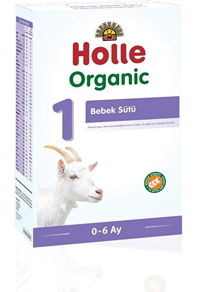 Holle Organik 1 Keçi Bebek Sütü 0-6 Ay 400 gr