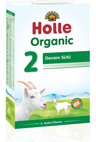 Holle Organik 2 Keçi Bebek Devam Sütü Formulü 400 gr