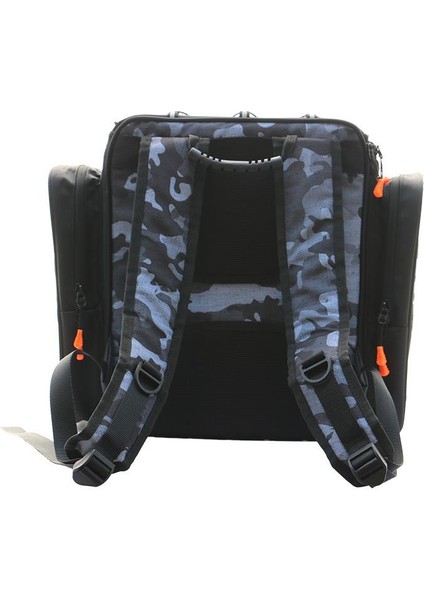 Black Camo Back Pack - Balıkçı Sırt Çantası