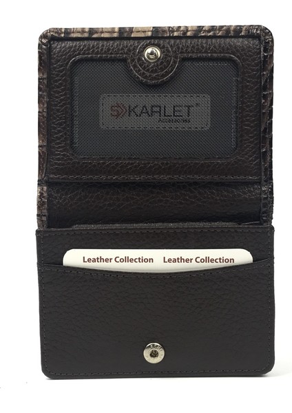 Hakiki Deri Unisex Kartlık