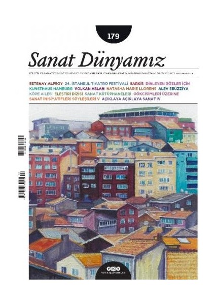 Sanat Dünyamız 179 / Kasım - Aralık 2020