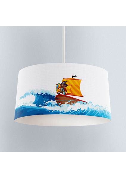 Çocuk Odası Bebek Odası Deniz Desen Sarkıt Avize TLAV-047