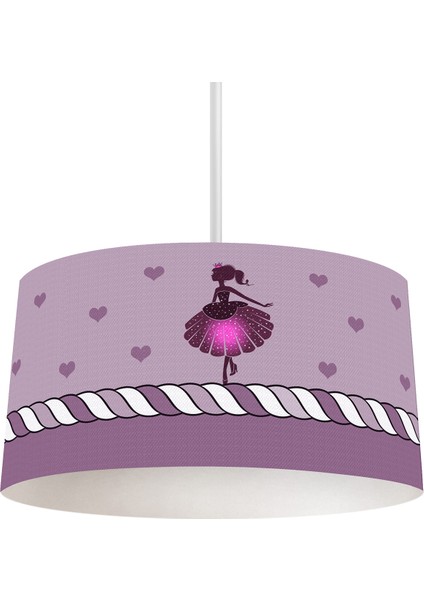 Çocuk Odası Bebek Odası Lila Sarkıt Avize TLAV-061