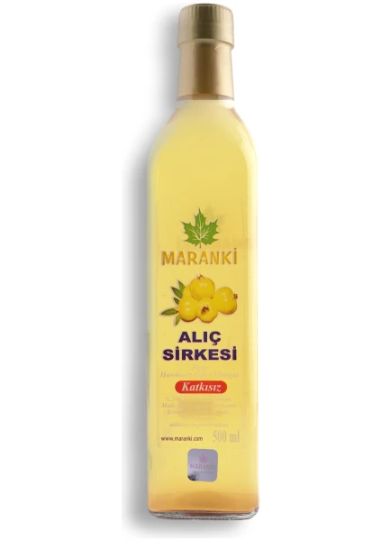 Katkısız Alıç Sirkesi 500ML (Içilebilir)