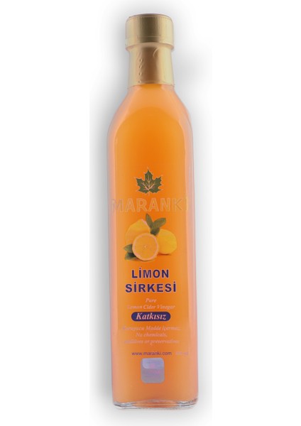 Katkısız Limon Sirkesi 500ML (Içilebilir)